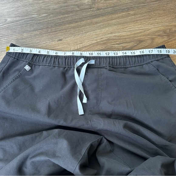 Figs Pants Mens XXL Black Tansen Scrubs Nurse Jogger Lightweight Bottom 5 Pocket - Picture 4 of 6
